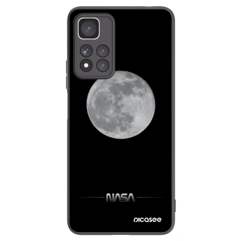 Picasee crna silikonska maskica za Xiaomi Redmi Note 11 Pro+ 5G - Moon Minimal