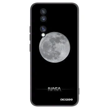 Picasee crna silikonska maskica za Honor 70 - Moon Minimal