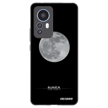 Picasee crna silikonska maskica za Xiaomi 12T Pro - Moon Minimal