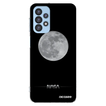Picasee silikonska prozirna maskica za Samsung Galaxy A23 A235F 4G - Moon Minimal