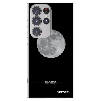 Picasee silikonska prozirna maskica za Samsung Galaxy S23 Ultra 5G - Moon Minimal