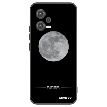 Picasee crna silikonska maskica za Xiaomi Poco X5 - Moon Minimal