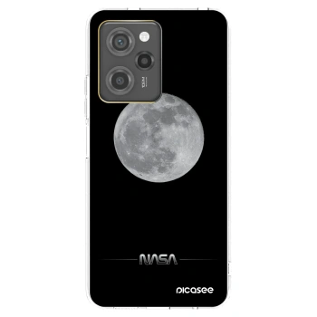 Picasee crna silikonska maskica za Xiaomi Poco X5 Pro - Moon Minimal