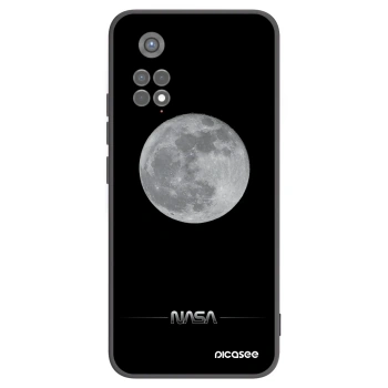 Picasee crna silikonska maskica za Xiaomi Redmi Note 11S 5G - Moon Minimal