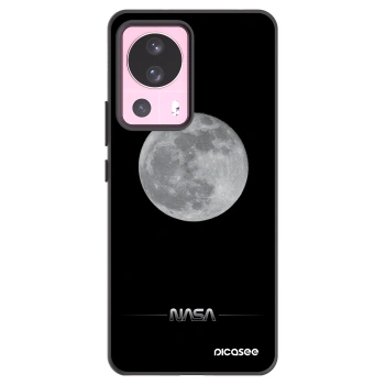 Picasee crna silikonska maskica za Xiaomi 13 Lite - Moon Minimal
