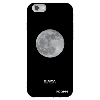 Picasee silikonska prozirna maskica za Apple iPhone 6/6S - Moon Minimal