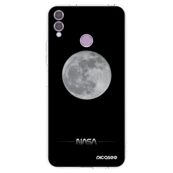 Picasee silikonska prozirna maskica za Honor 8X - Moon Minimal