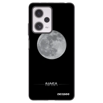 Picasee crna silikonska maskica za Xiaomi Redmi Note 12 Pro+ 5G - Moon Minimal