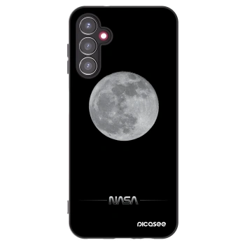Picasee crna silikonska maskica za Samsung Galaxy A14 5G A146P - Moon Minimal