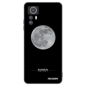 Picasee crna silikonska maskica za Xiaomi Redmi Note 12S - Moon Minimal
