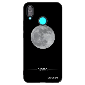 Picasee crna silikonska maskica za Huawei Nova 3 - Moon Minimal