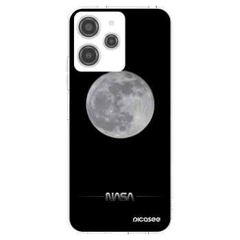 Picasee silikonska prozirna maskica za Xiaomi Redmi 12 4G - Moon Minimal
