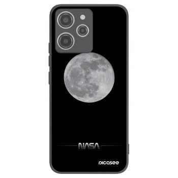 Picasee crna silikonska maskica za Xiaomi Redmi 12 4G - Moon Minimal