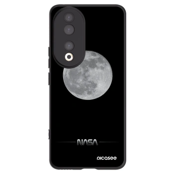 Picasee crna silikonska maskica za Honor 90 5G - Moon Minimal
