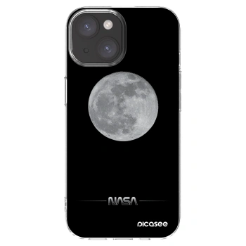 Picasee silikonska prozirna maskica za Apple iPhone 15 - Moon Minimal
