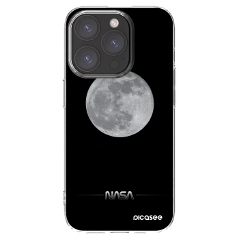 Picasee silikonska prozirna maskica za Apple iPhone 15 Pro - Moon Minimal