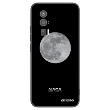 Picasee crna silikonska maskica za Xiaomi Poco F5 Pro 5G - Moon Minimal