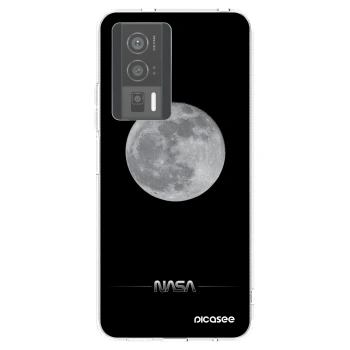 Picasee silikonska prozirna maskica za Xiaomi Poco F5 Pro 5G - Moon Minimal