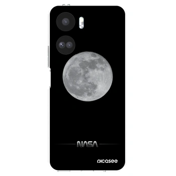 Picasee silikonska prozirna maskica za Honor 90 Lite 5G - Moon Minimal
