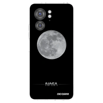 Picasee silikonska prozirna maskica za Motorola Edge 40 - Moon Minimal