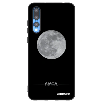 Picasee crna silikonska maskica za Huawei P20 Pro - Moon Minimal