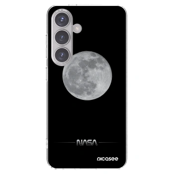 Picasee silikonska prozirna maskica za Samsung Galaxy S24 S921B 5G - Moon Minimal