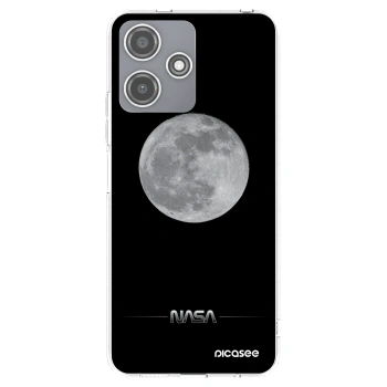 Picasee silikonska prozirna maskica za Xiaomi Redmi 12 5G - Moon Minimal