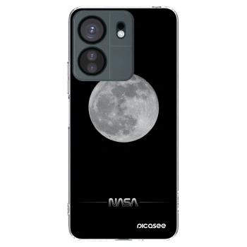 Picasee silikonska prozirna maskica za Xiaomi Redmi 13C 4G - Moon Minimal