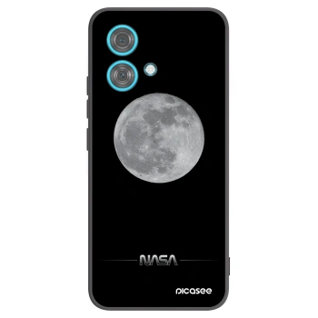 Picasee crna silikonska maskica za Motorola Edge 40 Neo - Moon Minimal