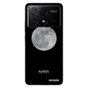 Picasee silikonska prozirna maskica za Xiaomi Poco X6 Pro - Moon Minimal