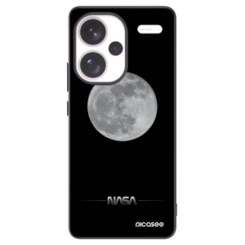 Picasee crna silikonska maskica za Xiaomi Redmi Note 13 Pro+ 5G - Moon Minimal