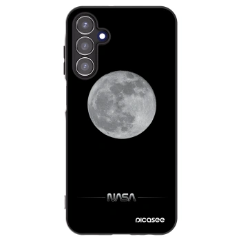 Picasee crna silikonska maskica za Samsung Galaxy A15 A156B 5G - Moon Minimal