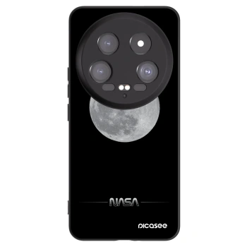 Picasee crna silikonska maskica za Xiaomi 14 Ultra - Moon Minimal