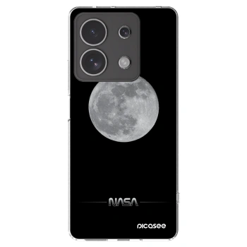 Picasee silikonska prozirna maskica za Xiaomi Redmi Note 13 4G - Moon Minimal