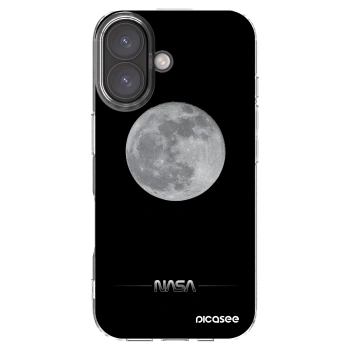 Picasee silikonska prozirna maskica za Apple iPhone 16 - Moon Minimal