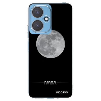 Picasee silikonska prozirna maskica za Xiaomi Redmi 13C 5G - Moon Minimal