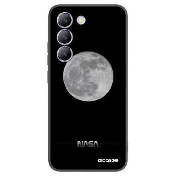 Picasee crna silikonska maskica za Vivo V40 SE 5G - Moon Minimal