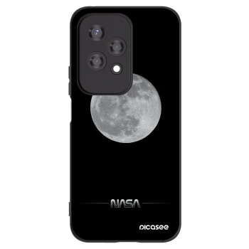 Picasee crna silikonska maskica za Honor 200 Lite - Moon Minimal