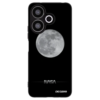 Picasee crna silikonska maskica za Xiaomi Redmi 13 4G - Moon Minimal