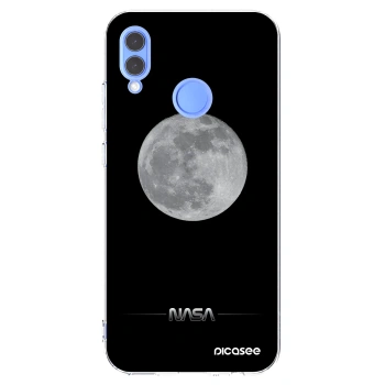Picasee silikonska prozirna maskica za Honor 10 Lite - Moon Minimal
