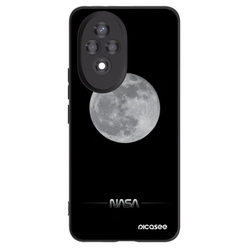 Picasee crna silikonska maskica za Honor 200 Pro 5G - Moon Minimal