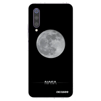 Picasee silikonska prozirna maskica za Xiaomi Mi 9 - Moon Minimal