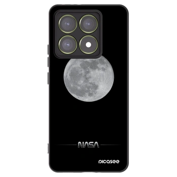 Picasee crna silikonska maskica za Xiaomi 14T - Moon Minimal