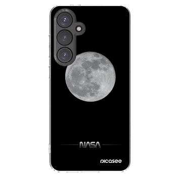 Picasee silikonska prozirna maskica za Samsung Galaxy S24 FE S721B - Moon Minimal