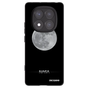 Picasee crna silikonska maskica za Xiaomi Redmi Note 14 Pro+ 5G - Moon Minimal