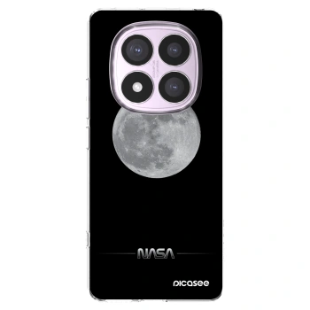 Picasee silikonska prozirna maskica za Xiaomi Redmi Note 14 Pro 5G - Moon Minimal