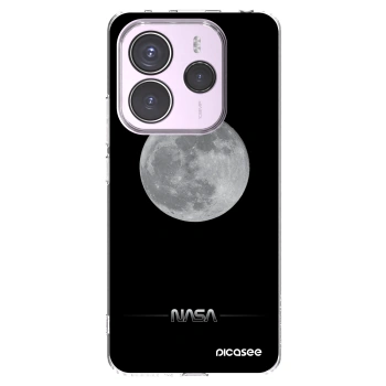Picasee silikonska prozirna maskica za Xiaomi Redmi Note 14 5G - Moon Minimal