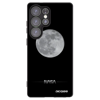 Picasee crna silikonska maskica za Samsung Galaxy S25 Ultra 5G - Moon Minimal