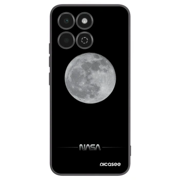 Picasee crna silikonska maskica za Honor 200 Smart 5G - Moon Minimal