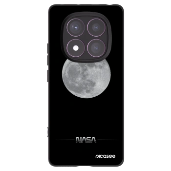 Picasee crna silikonska maskica za Xiaomi Redmi Note 14 Pro 4G - Moon Minimal
